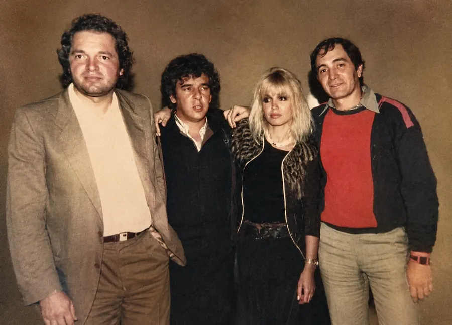 Con Amedeo Minghi, Marcella Bella e Dario Baldan Bembo