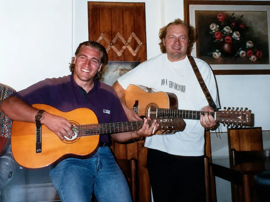 Con l'amico Alessio Breda