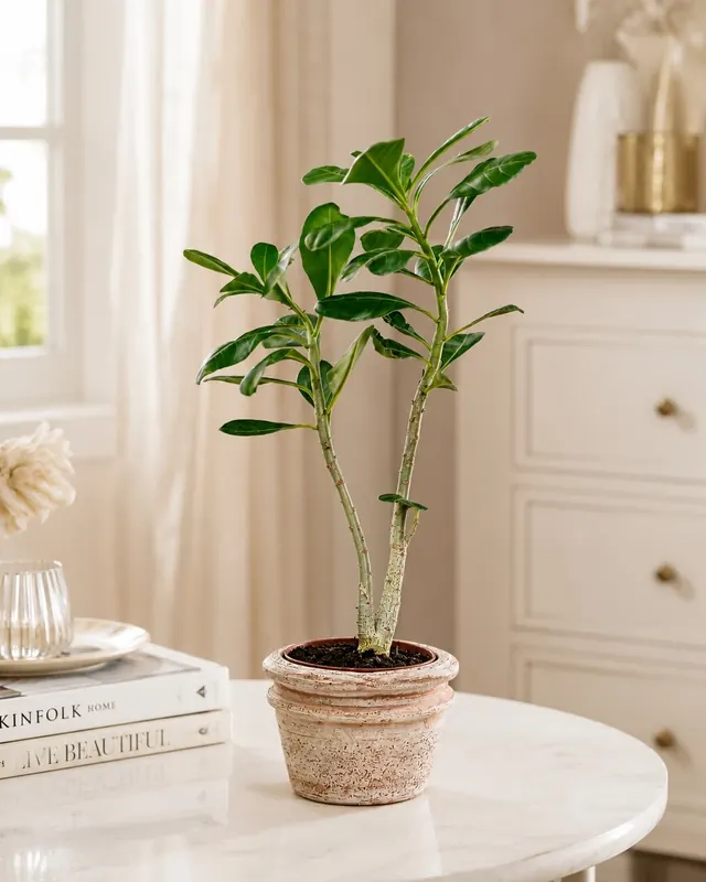 Adenium obesum rosa del deserto