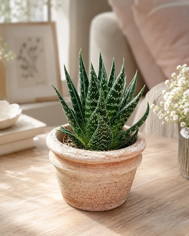 Aristaloe aristata in vaso