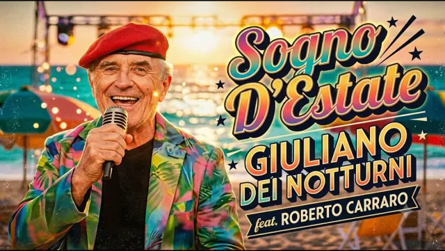 Cover Sogno d'Estate con Giuliano dei Notturni